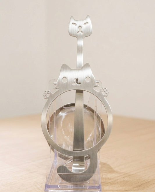 Cat Matcha Stencil (Spoon not Included)