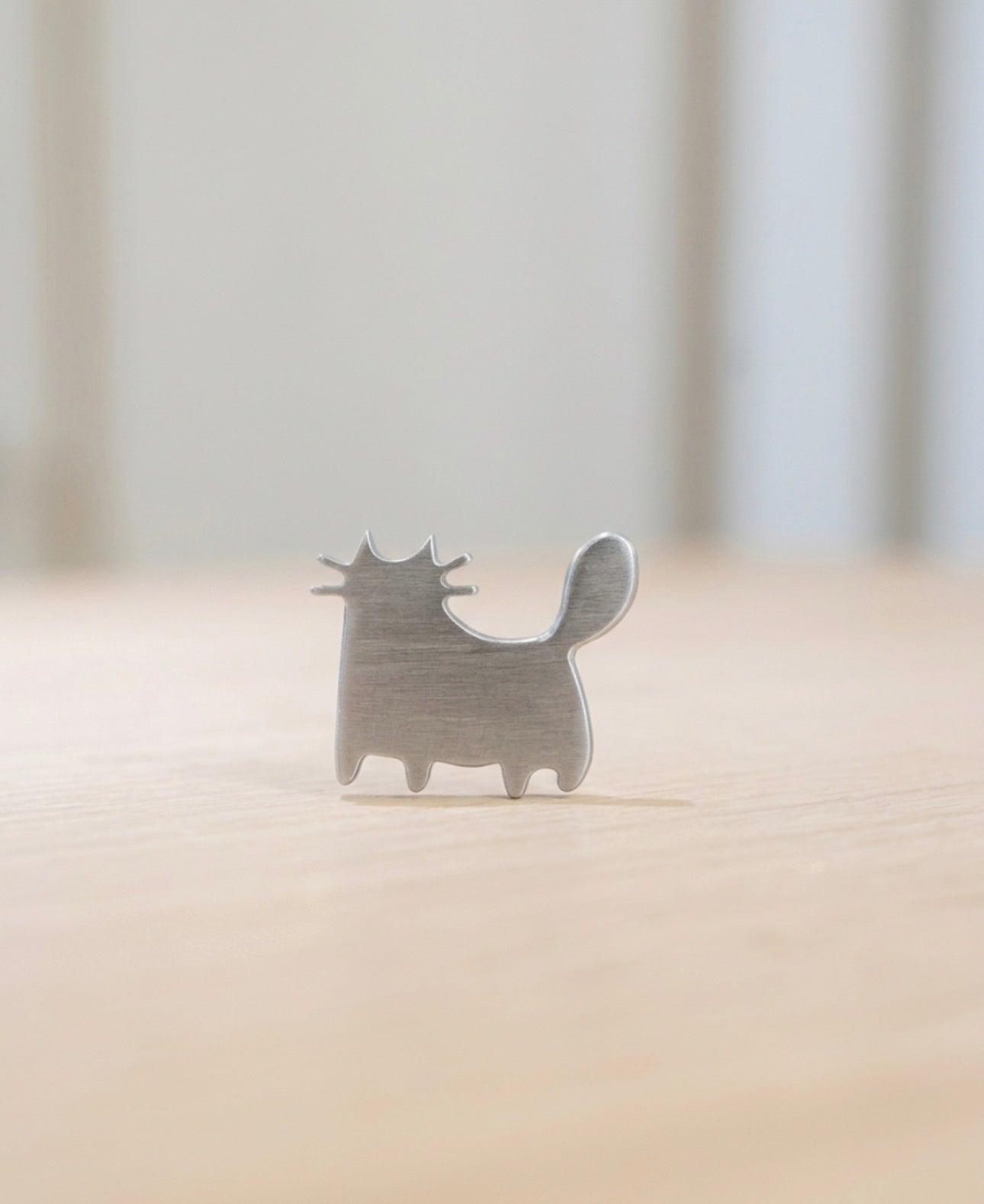 Full Cat Matcha Sieve Charm